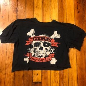 Goonies crop top (3/$13)